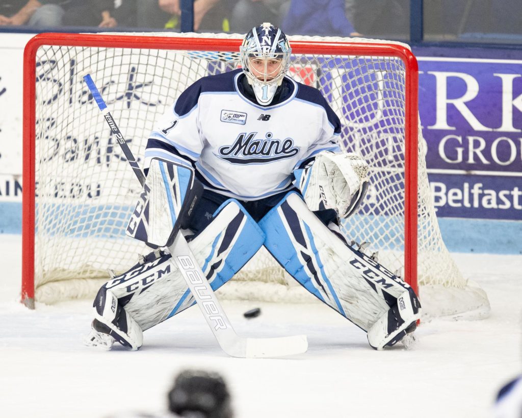 After leading resurgent Maine squad during ’19-20 season, Swayman wins Mike Richter Award as nation’s top goalie